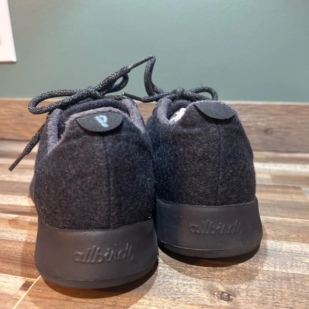 Allbirds Wool Runners Black Sneakers Men’s 10